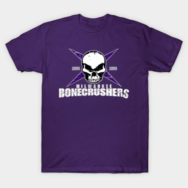 Milwaukee Bonecrushers T-Shirt by wifecta